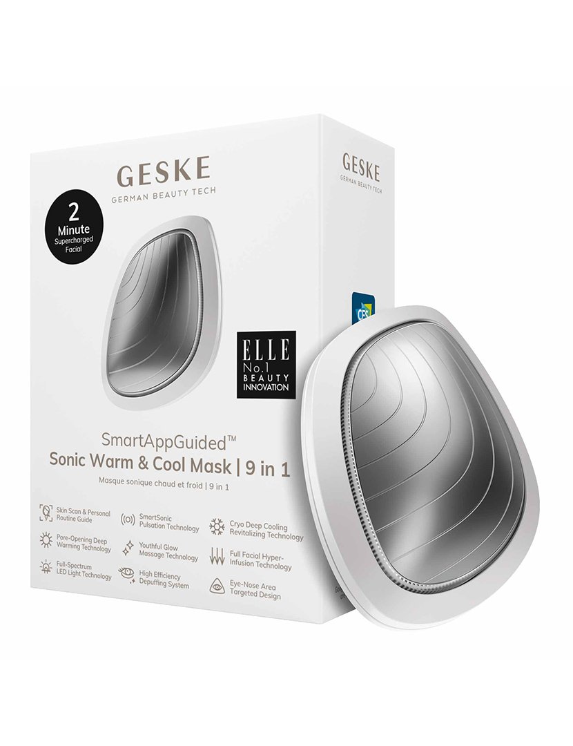 Tratamento Facial Sonic Warm & Cool Mask 9 em 1 - Branco