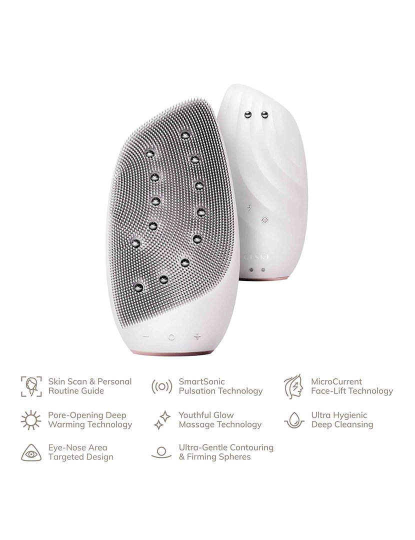 Escova facial térmica sónica 8 em 1 - Starlight