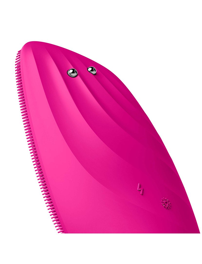Escova facial térmica sónica 8 em 1 - Magenta