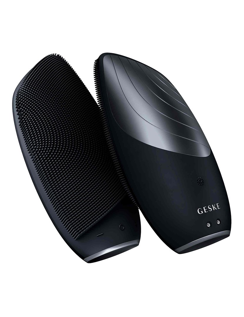 Escova de Limpeza Facial Thermo Sonic  6 em 1 - Preto