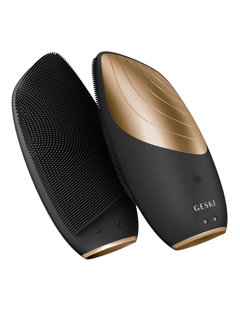 Escova de Limpeza Facial Thermo Sonic  6 em 1 - Cinzento