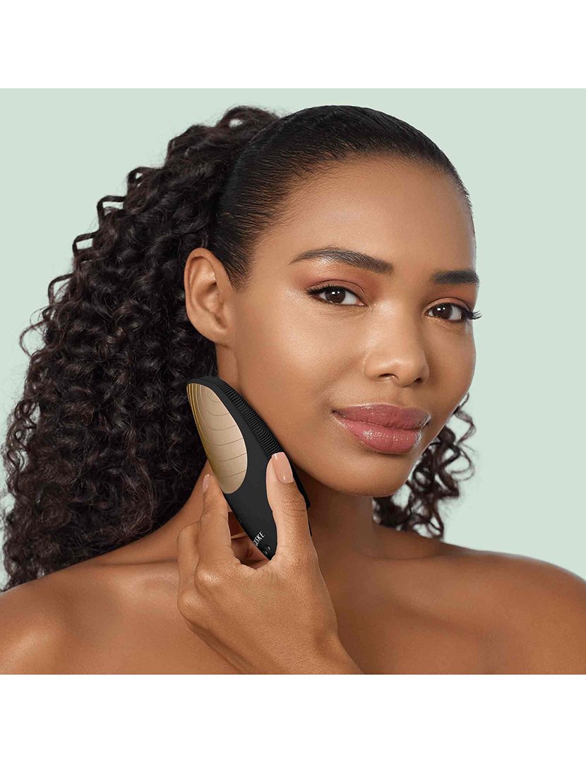 Escova de Limpeza Facial Thermo Sonic  6 em 1 - Cinzento