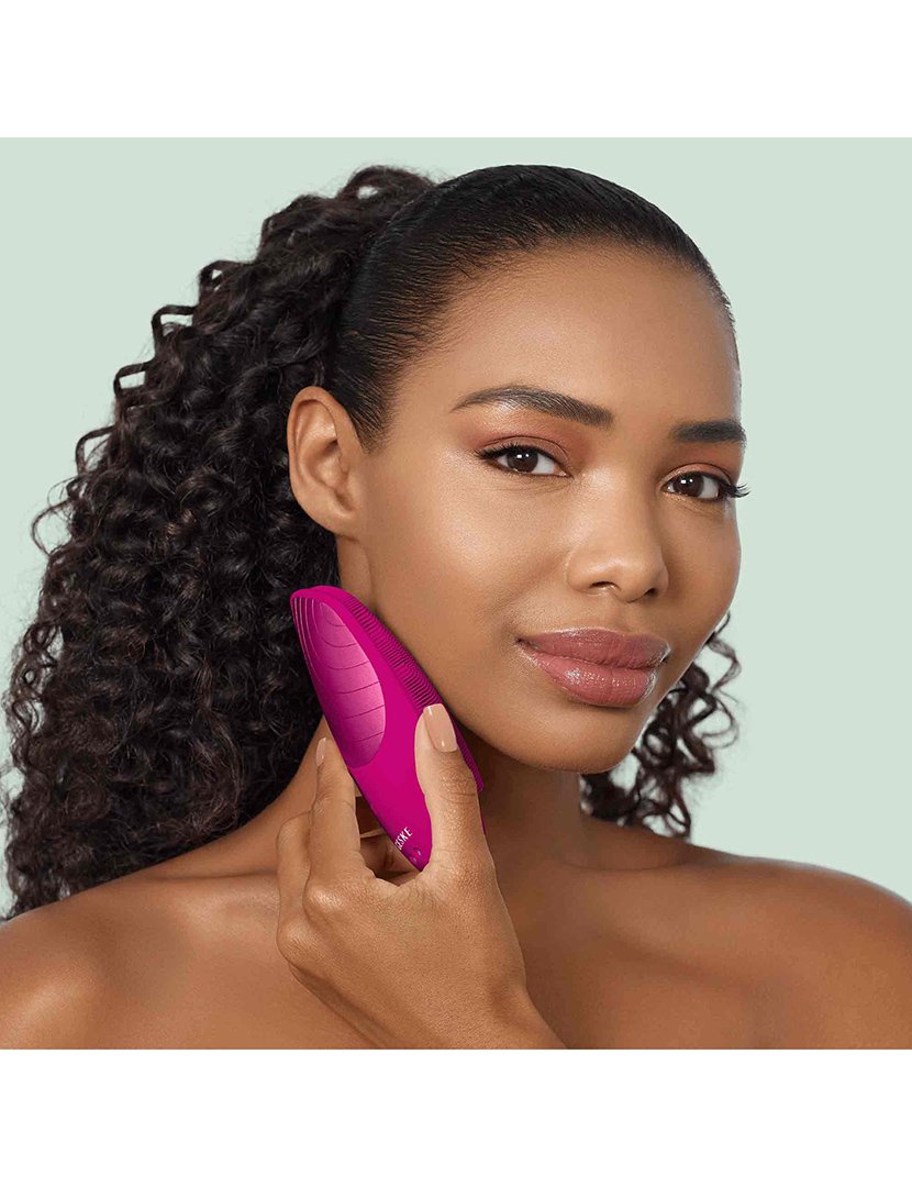 Escova de Limpeza Facial Thermo Sonic  6 em 1 - Magenta