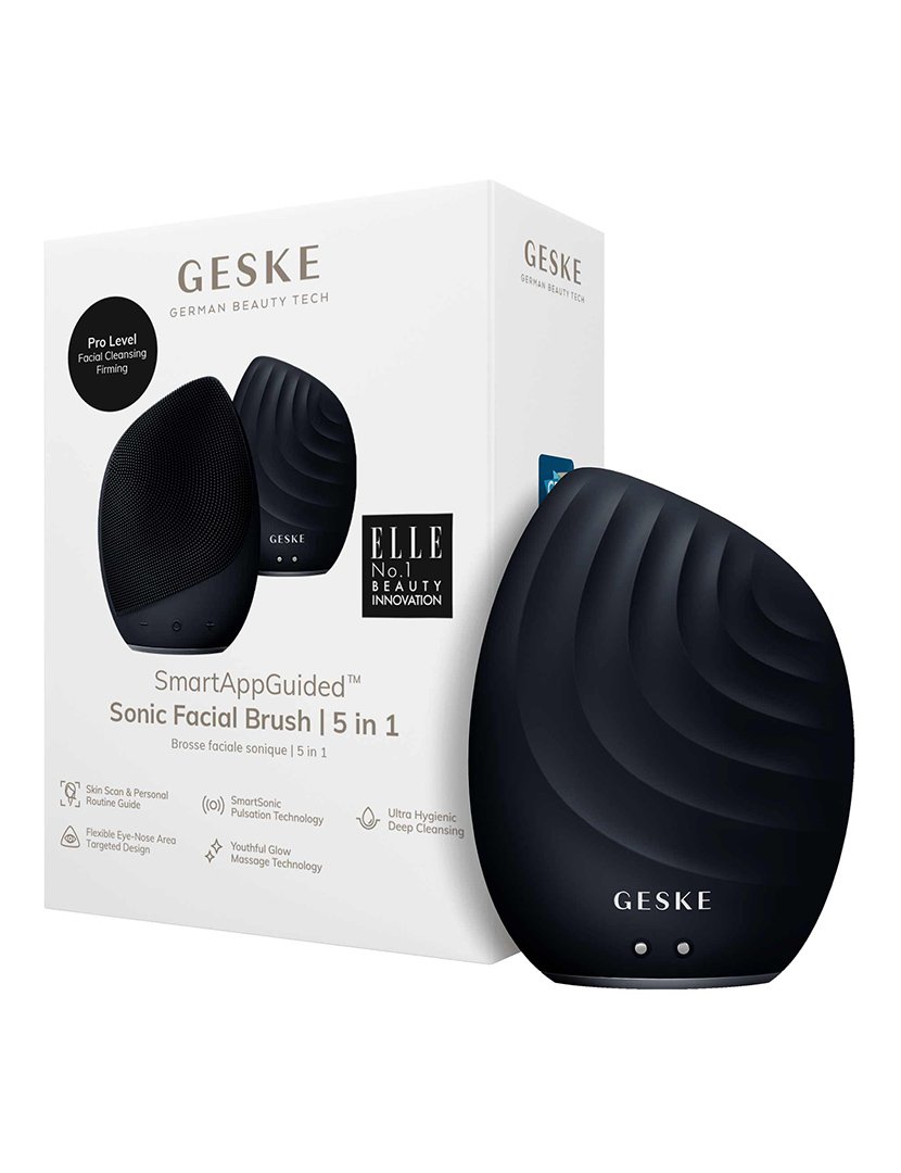 Escova de Limpeza Facial Sonic  5 em 1 - Preto