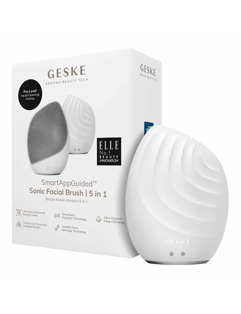 Escova de Limpeza Facial Sonic  5 em 1 - Branco