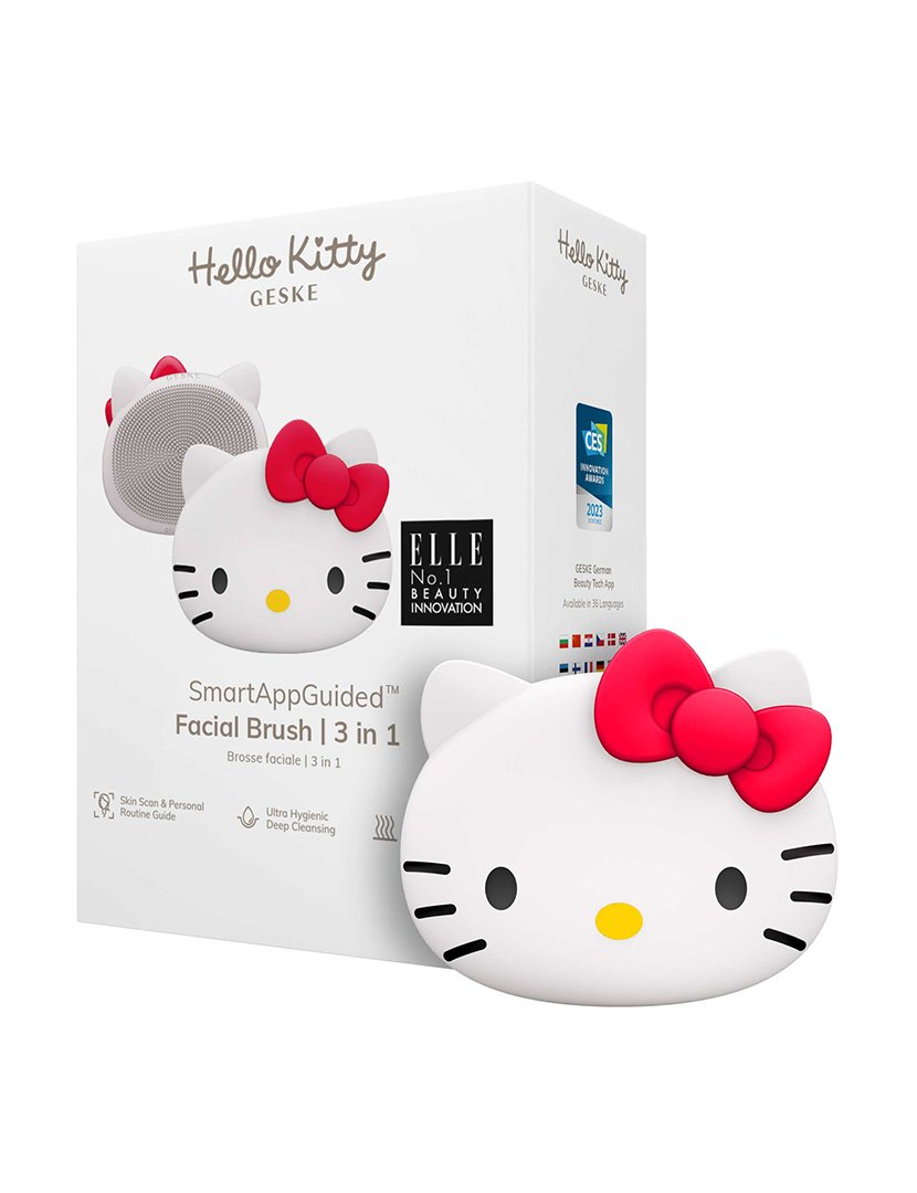 Escova de Limpeza Facial 3 em 1 - Hello Kitty - Starlight