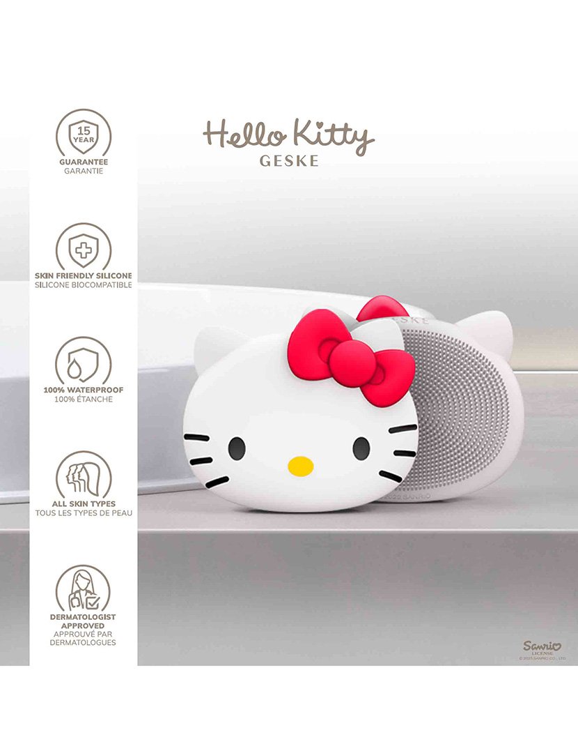 Escova de Limpeza Facial 3 em 1 - Hello Kitty - Starlight