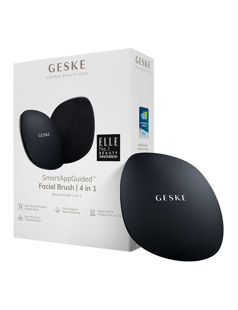 Escova de Limpeza Facial 4 em 1 -  Preto