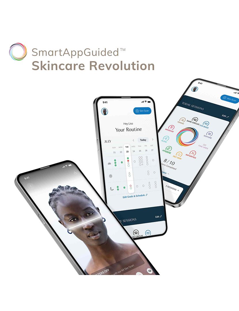 Escova de Limpeza Facial 4 em 1 - Rosa