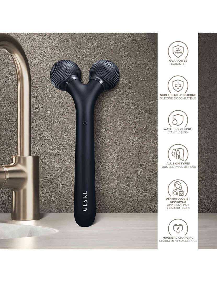 Rolo Facial Sonic 4 em 1 - Preto