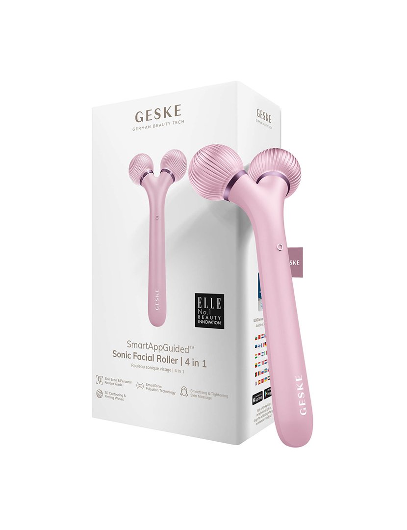 Rolo Facial Sonic 4 em 1 - Rosa