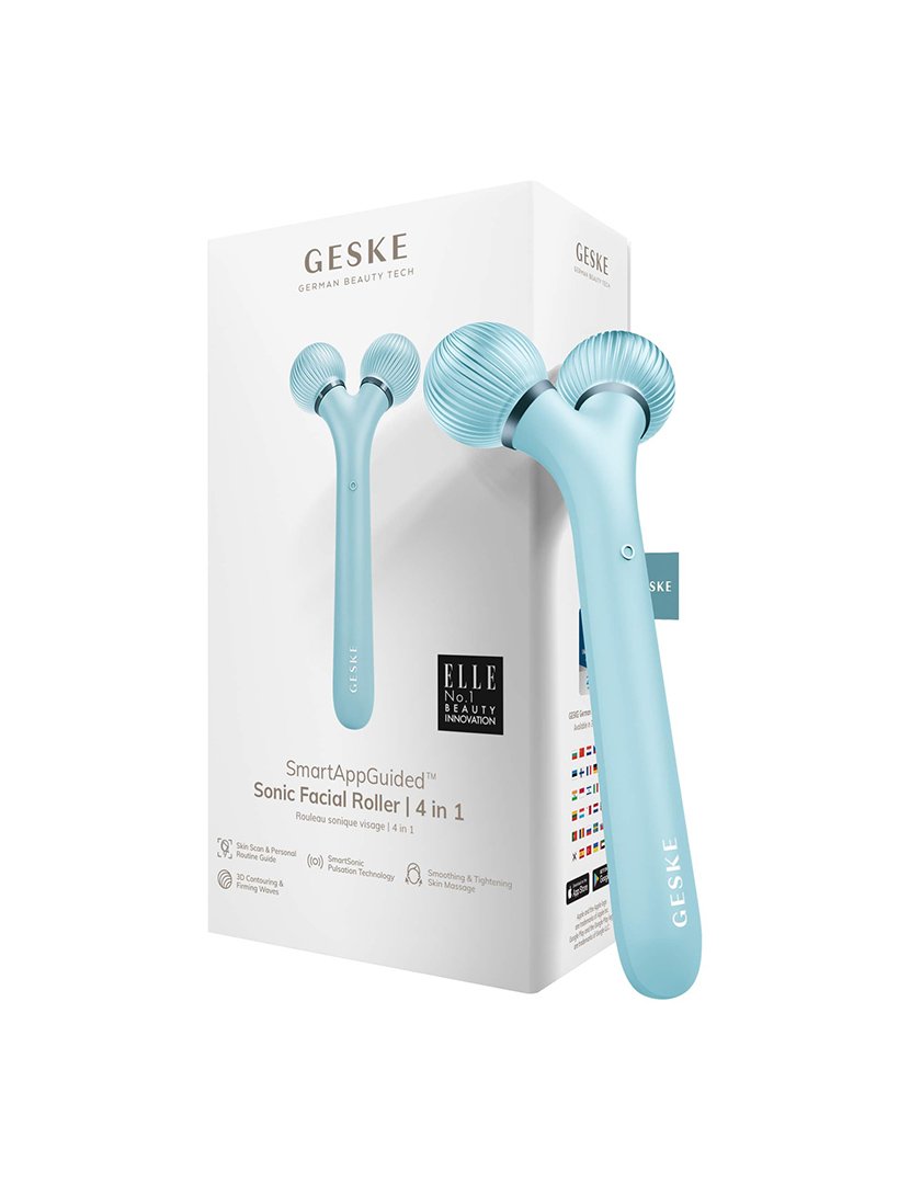 Rolo Facial Sonic 4 em 1 - Turquesa