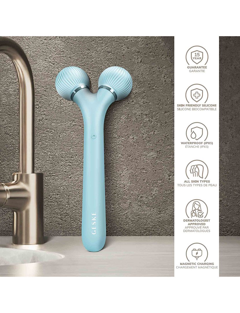 Rolo Facial Sonic 4 em 1 - Turquesa