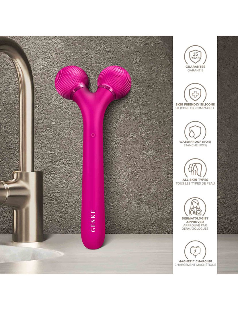 Rolo Facial Sonic 4 em 1 - Magenta