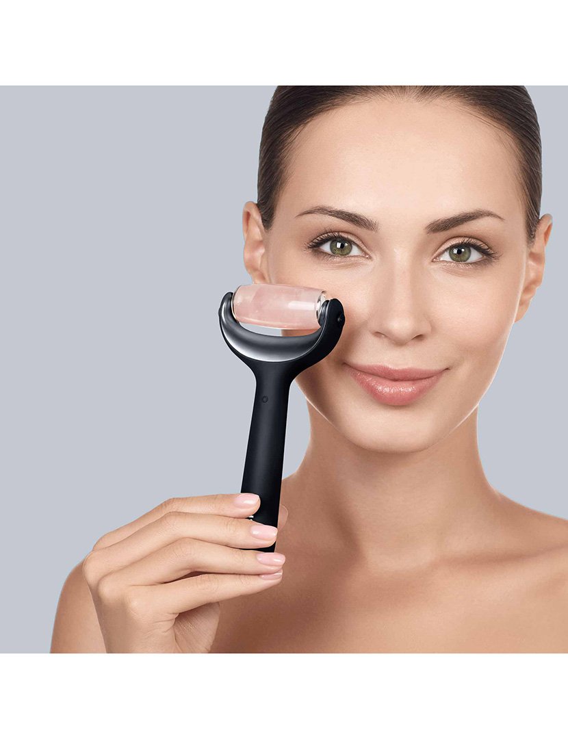 Rolo Facial e Corporal MicroNeedle 9 em 1 - Preto