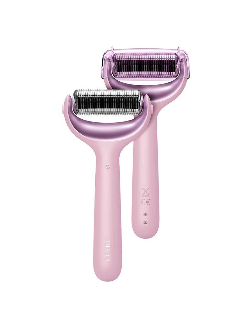 Rolo Facial e Corporal MicroNeedle 9 em 1 - Rosa