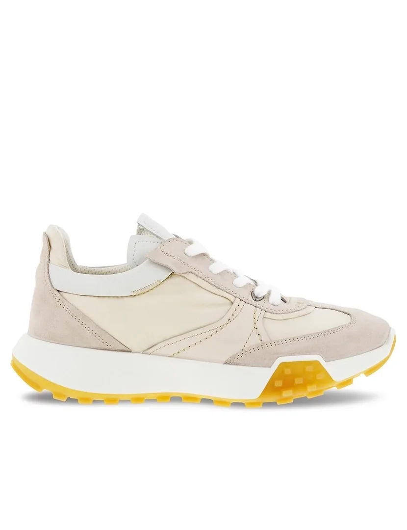 Ténis Senhora Retro Sneaker Bege