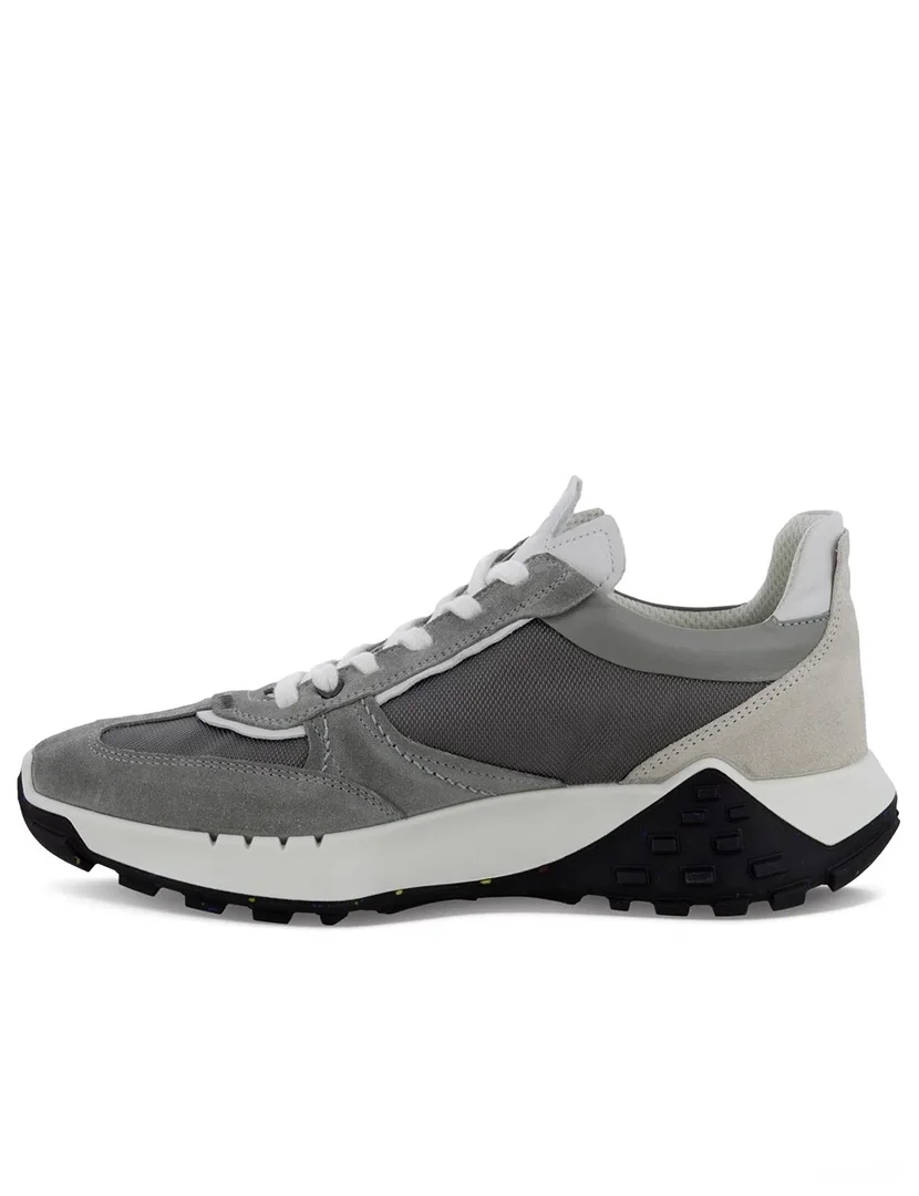 Ténis Homem Retro Sneaker Cinzento