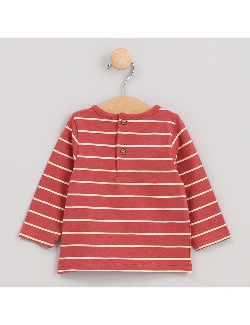 Camisola Menino com Bolso Big Mountain Laranja