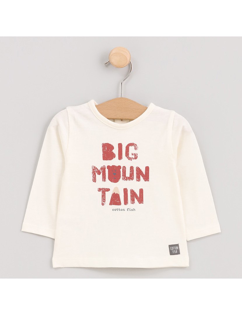 Camisola Menino Big Mountain Branco
