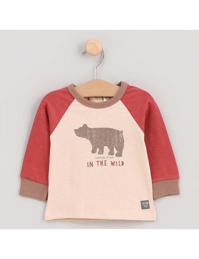 Camisola Menino Big Mountain Bege