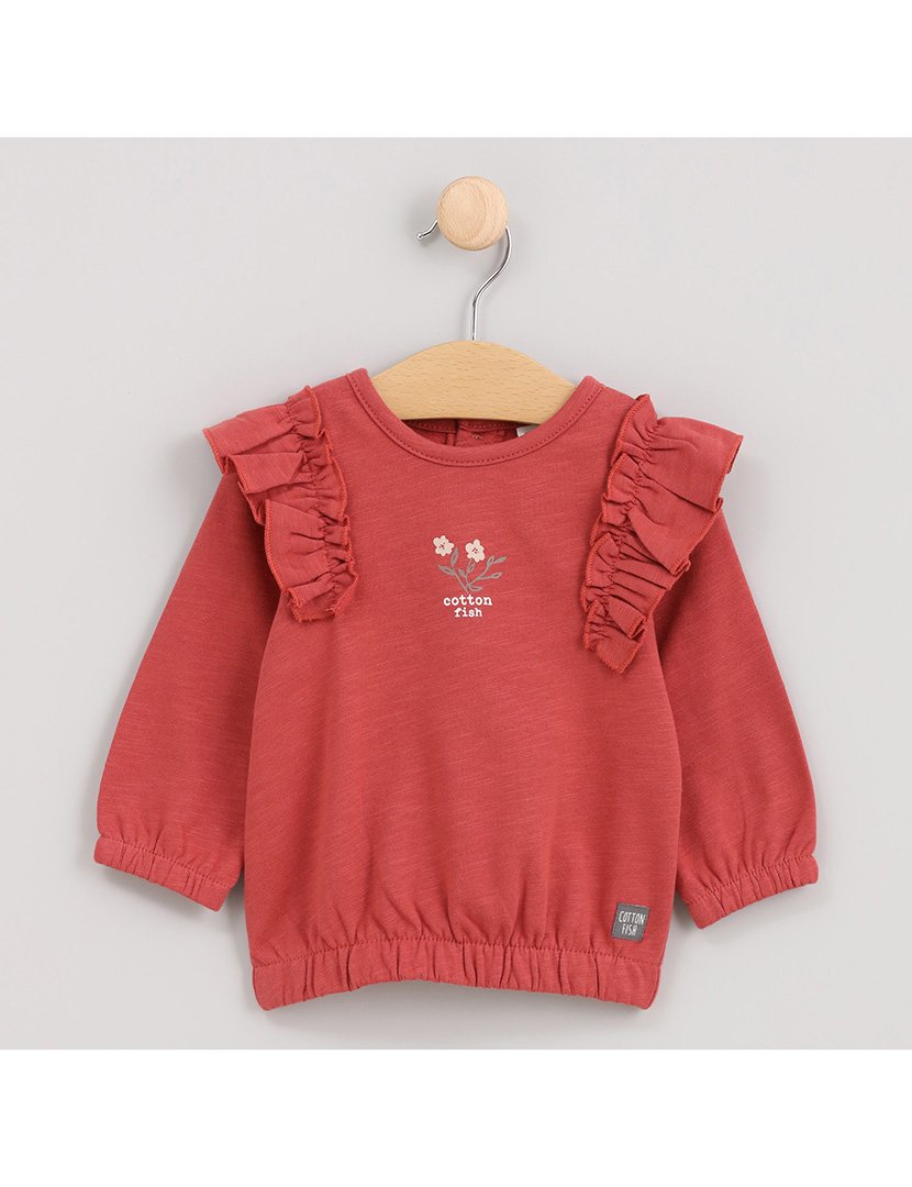 Camisola Menina Big Mountain Laranja