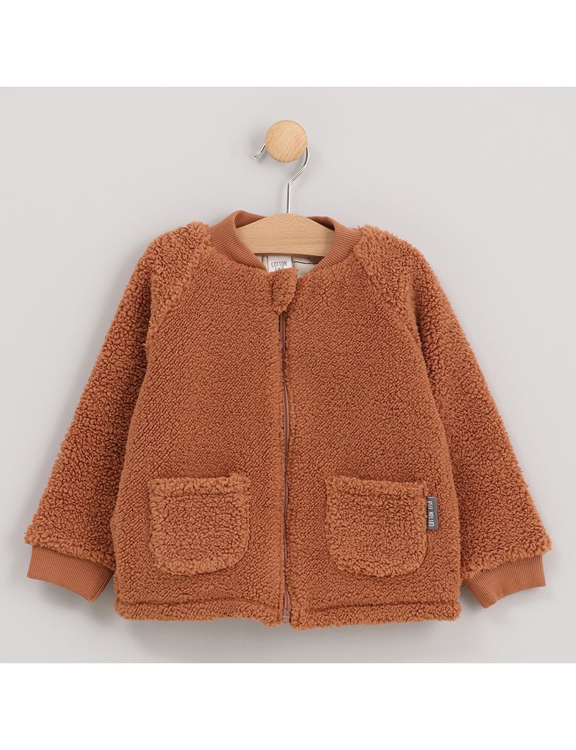 Casaco Menino Zoo Castanho