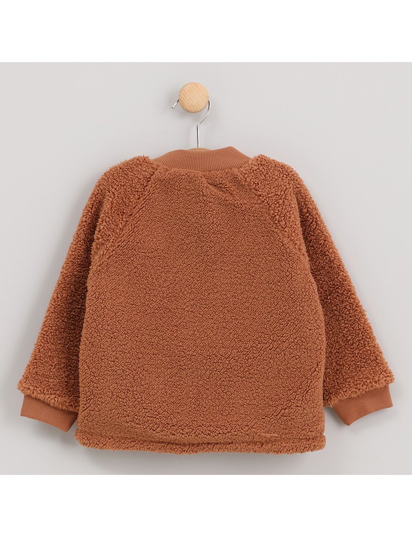 Casaco Menino Zoo Castanho