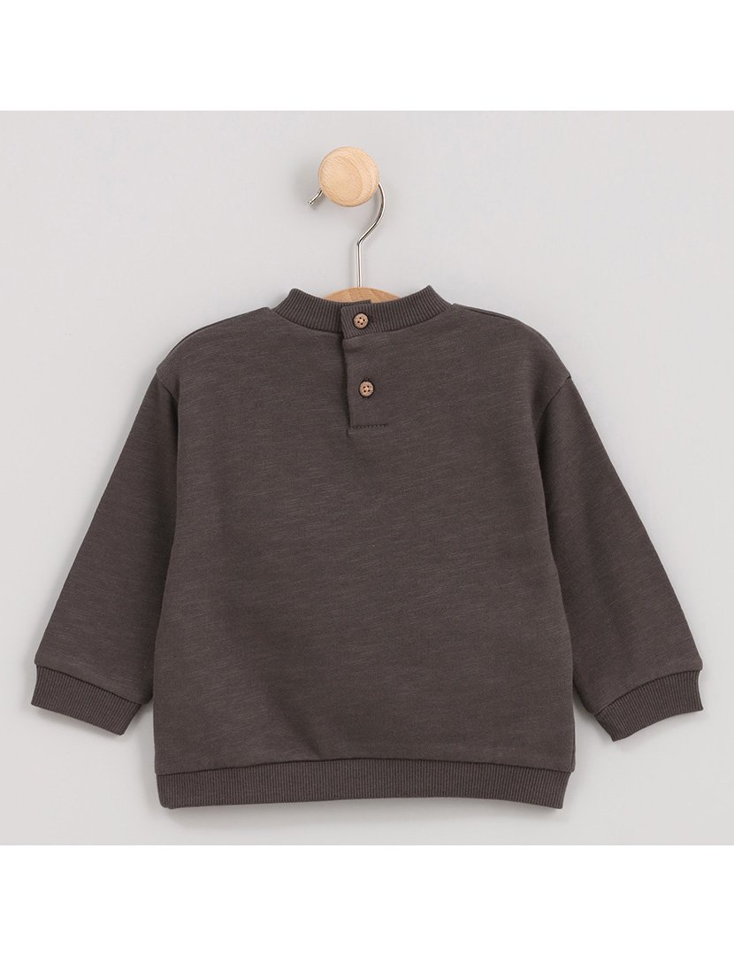 Sweatshirt Menino Zoo Cinzento