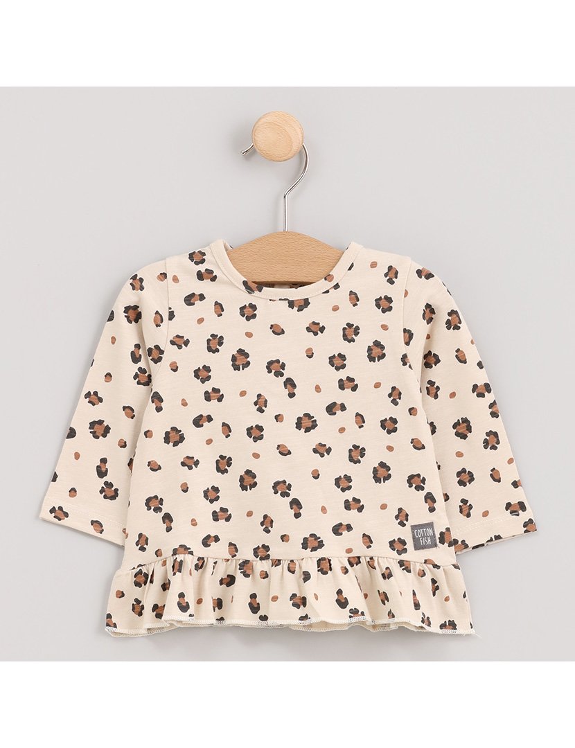 Camisola Menina com Estampa Animais Zoo Branco