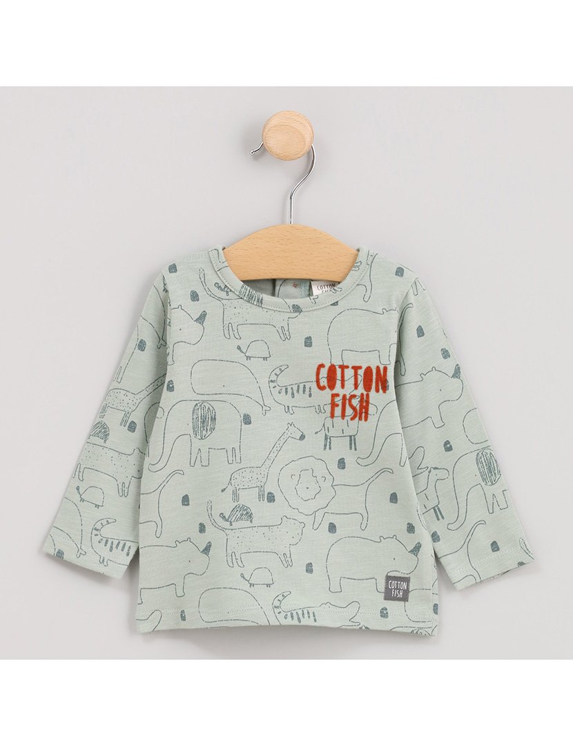 Camisola Menino Zoo Verde
