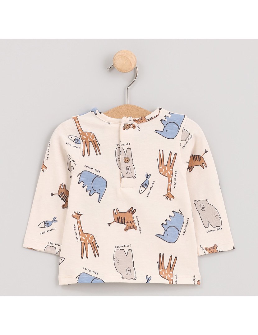 Camisola Menino Bear & Co Cinzento