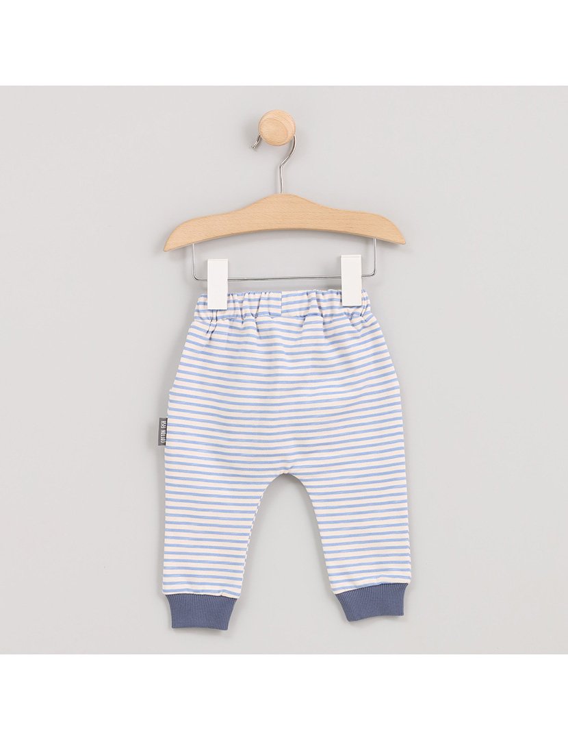 Calças Menino Listradas Bear & Co Azul