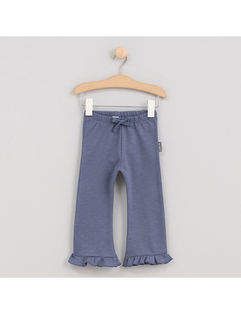 Calças à Boca de Sino Menina Bear & Co Azul