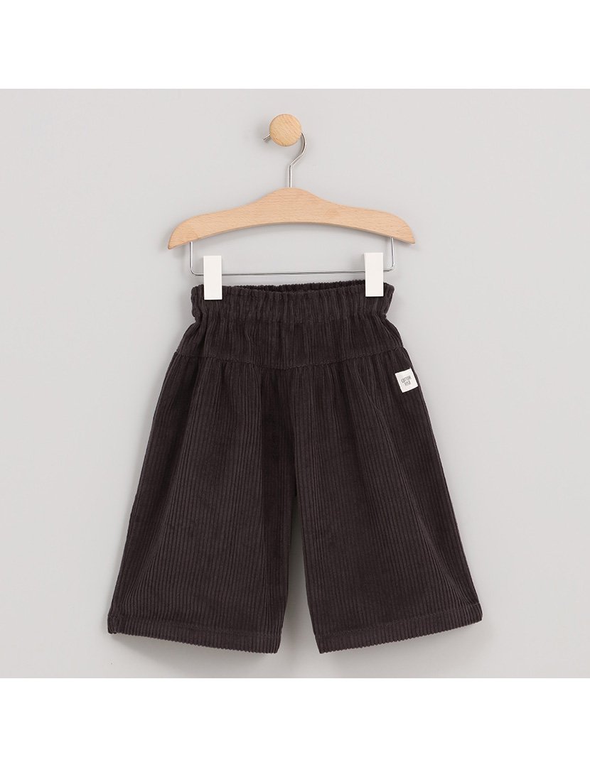 Calças de Veludo Menina Cosmos Cinzento