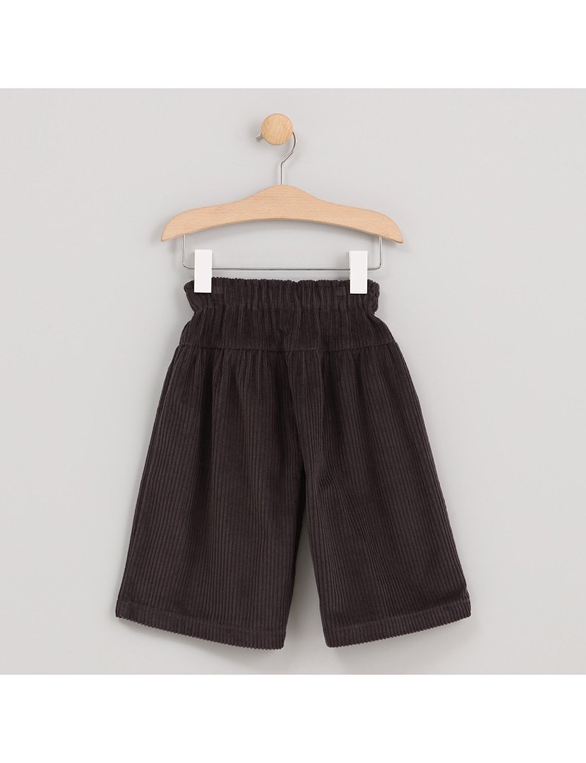 Calças de Veludo Menina Cosmos Cinzento