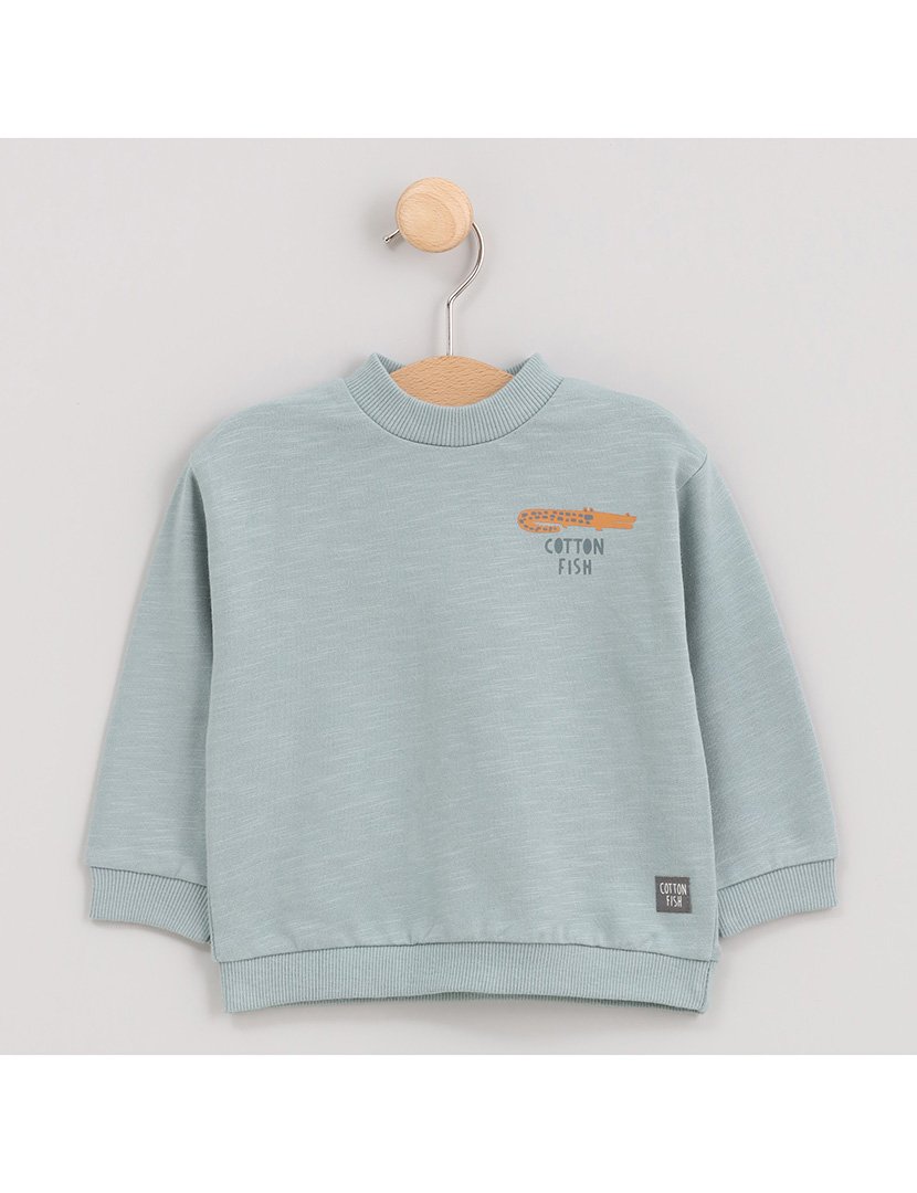 Sweatshirt Menino Jungle Verde