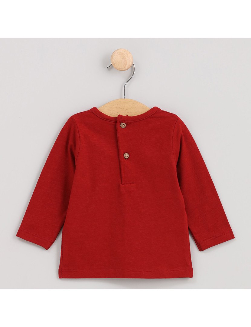 Camisola Menino Xristmas Vermelho