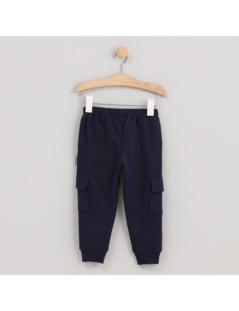 Calças de Fato Treino Menino com Bolsos Laterais Xristmas Azul