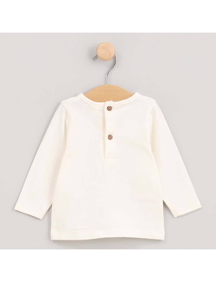 Camisola Menino com Estampa Boneco de Neve Xristmas Branco