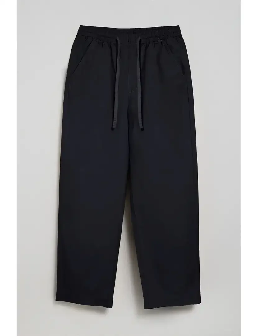 Calças Sunset com cós elástico Azul marinho