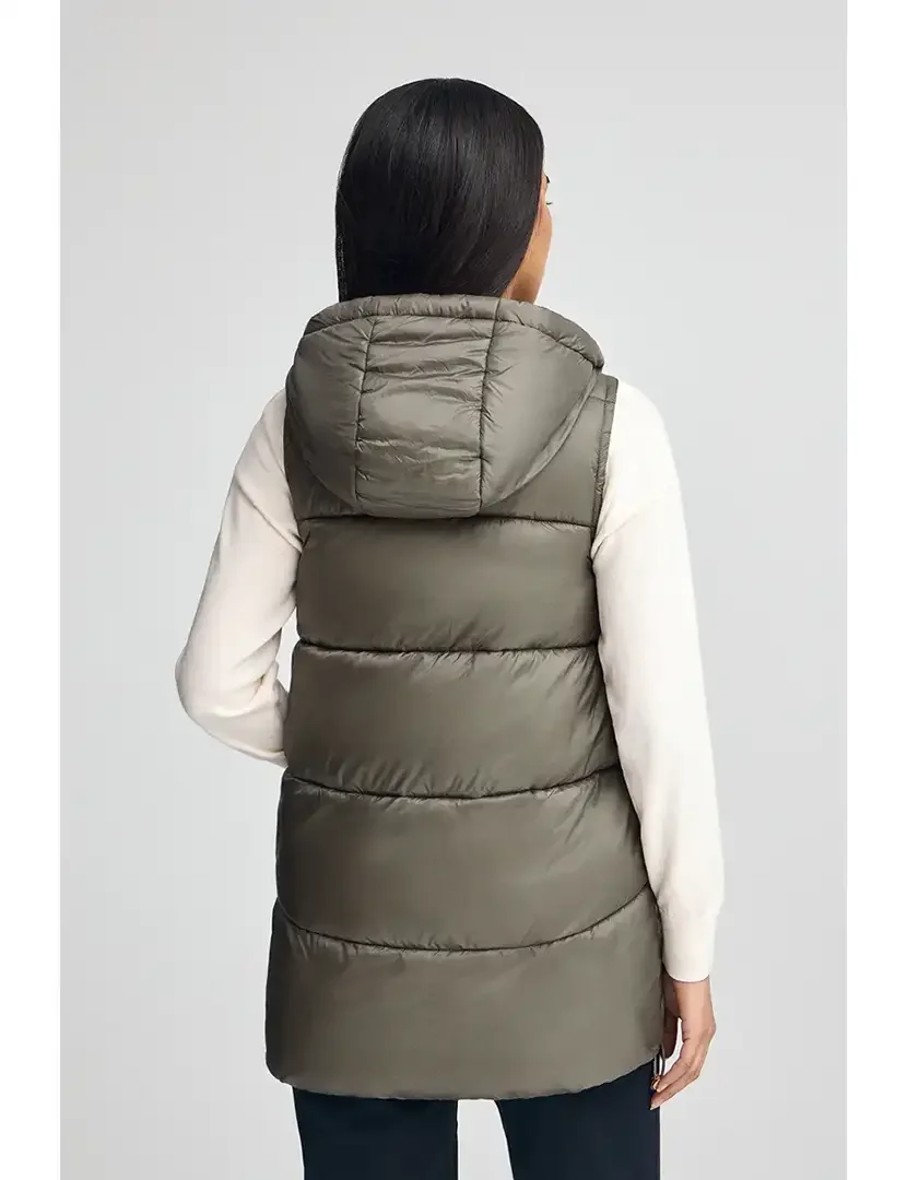 Colete acolchoado Verde