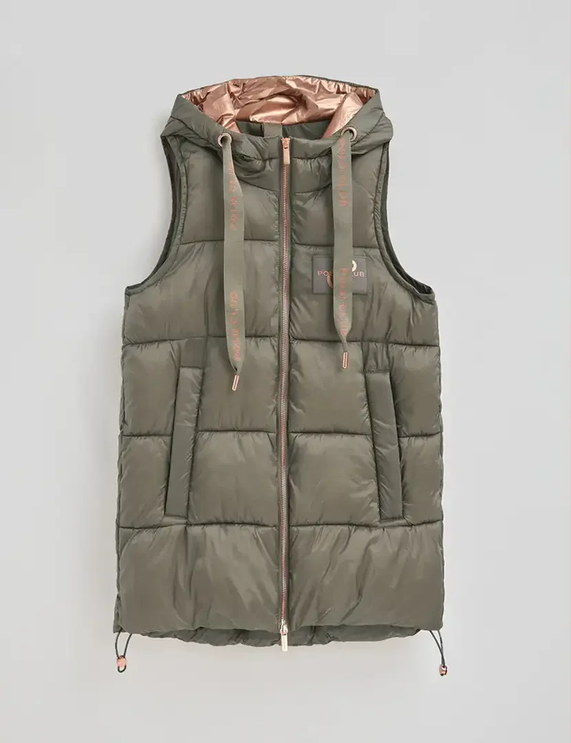 Colete acolchoado Verde