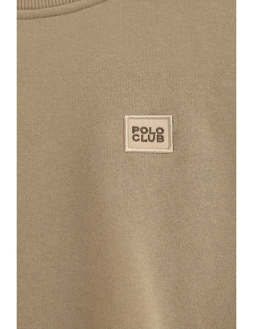 Sweatshirt Senhora Castanha Clara