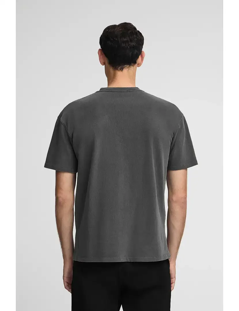 T-shirt Tarak cinzenta escura