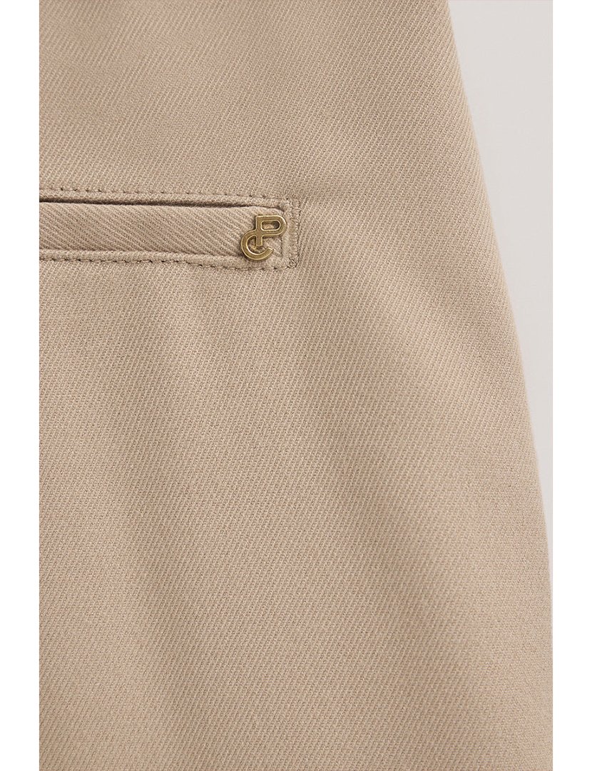 Calças Largas Senhora Camel