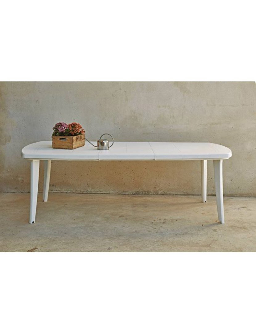 Mesa Atlantic Branco 170+55 cm