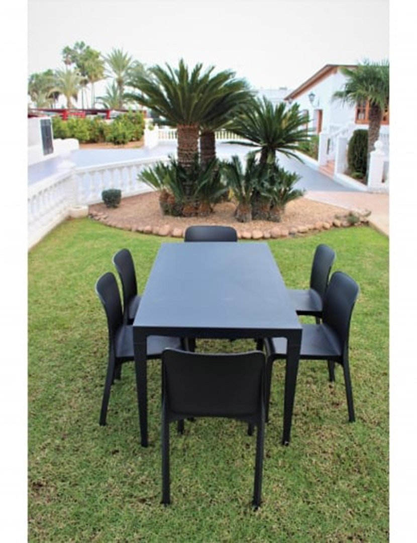 Mesa Master Antracite 140 cm