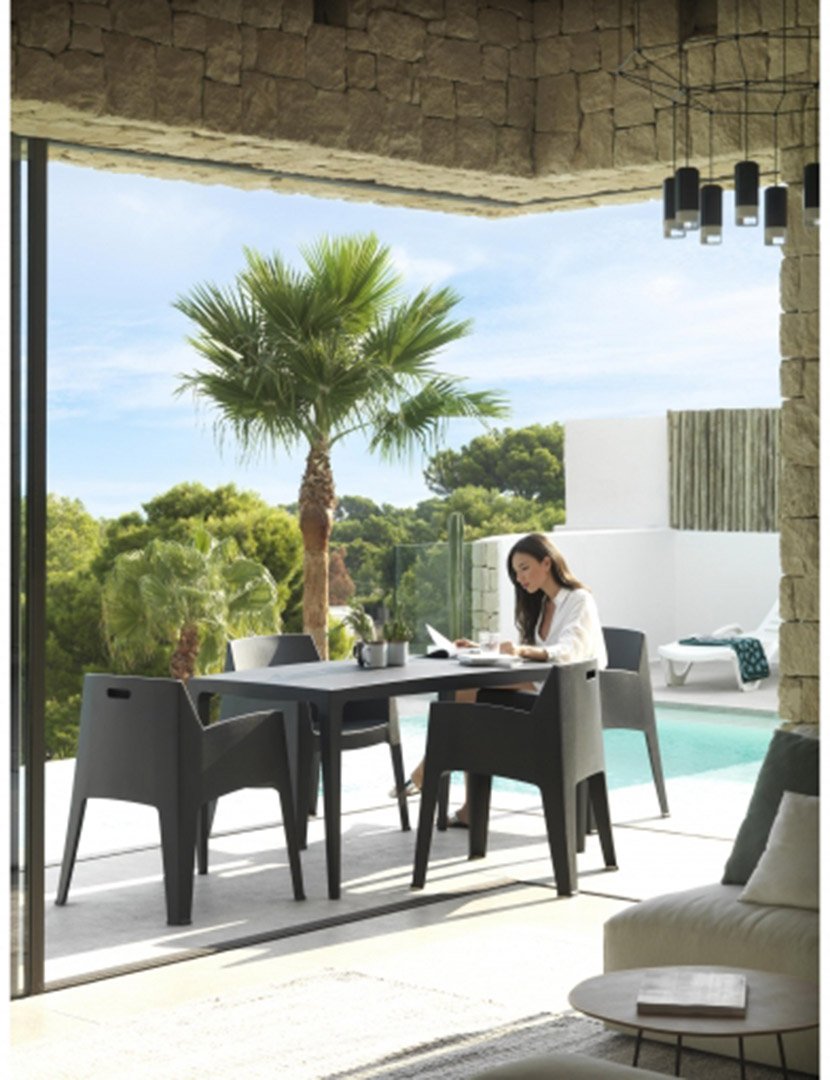 Mesa Master Antracite 140 cm