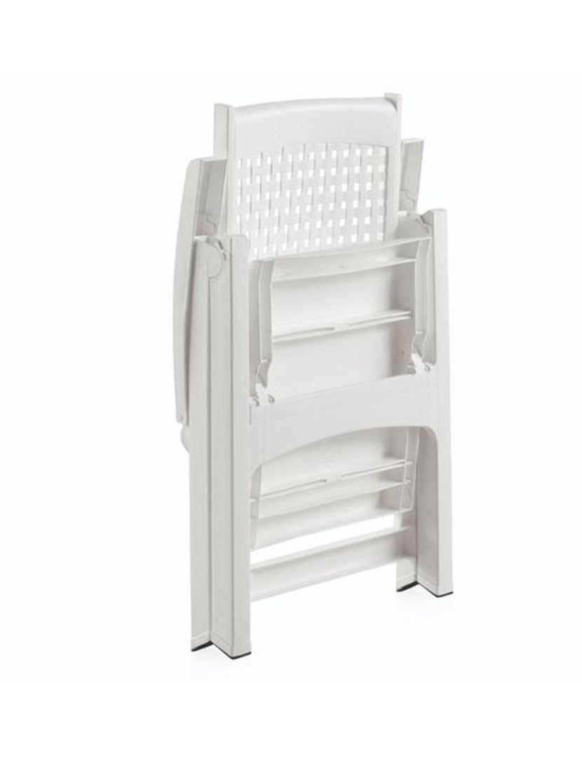 Cadeira Metal Multiposição Branco